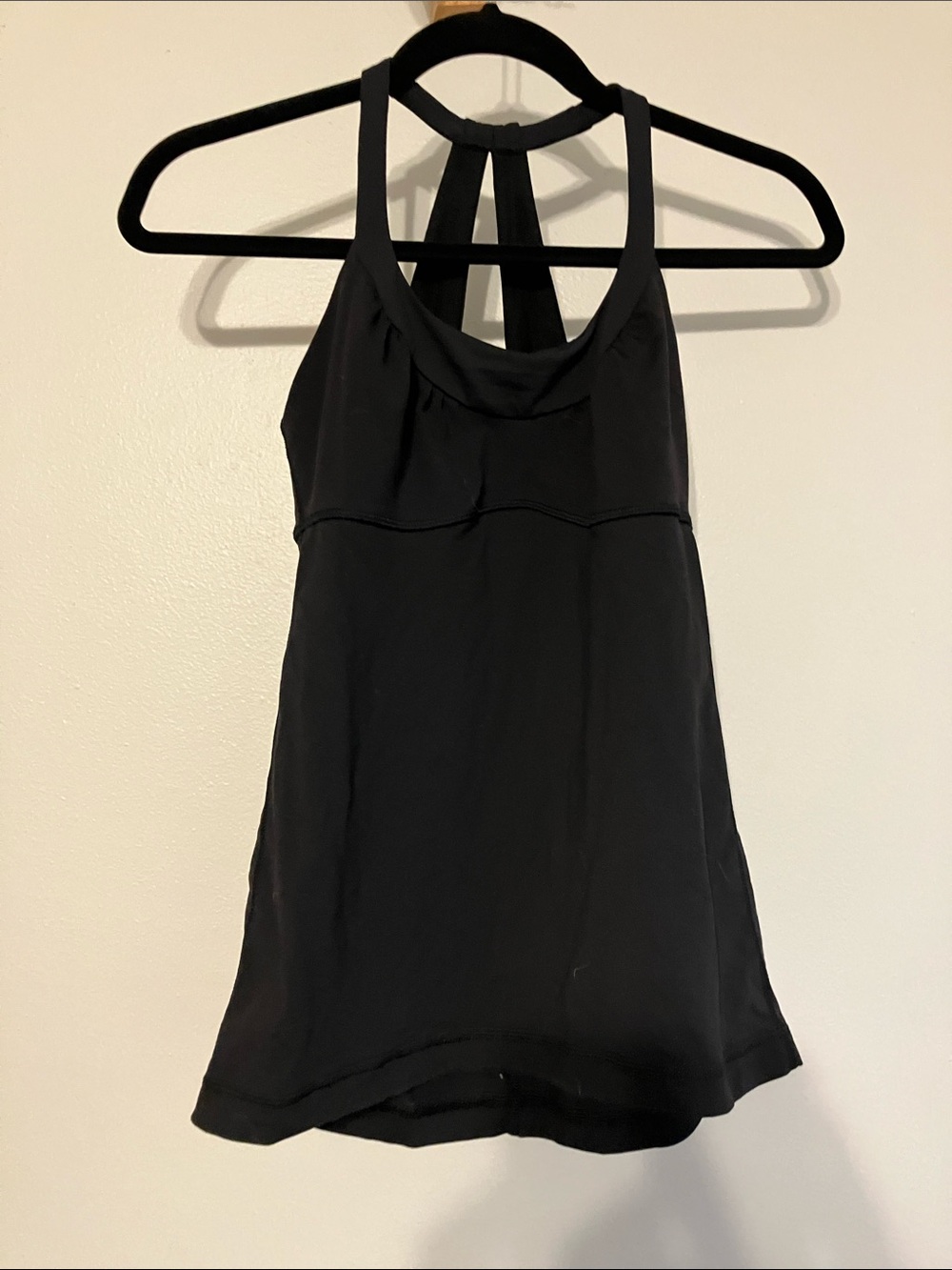 Lululemon Black Women's Racerback Tank Top size 6